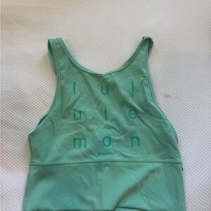 Lululemon Athletica Mint Green Crop Top